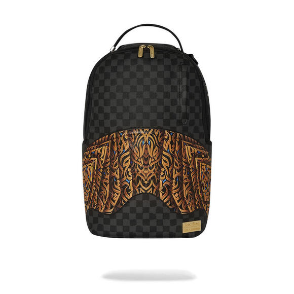 Sprayground Unisex Diaa Allam Sharks In Paris Black Dlxsv Backpack - Picture 2 of 6
